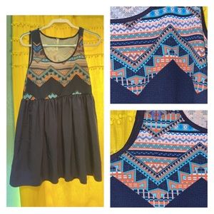 Flowy Tank. Horrible lightening on full pic so I posted up close it’s for color